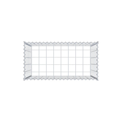 Add-on schanskorf type 3 100 cm x 70 cm x 50 cm (L x H x D), maaswijdte 10 cm x 10 cm, spiraal