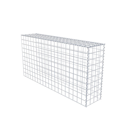 Gavión adicional tipo 4 200 cm x 100 cm x 40 cm (L x A x P), malla 10 cm x 10 cm, en espiral