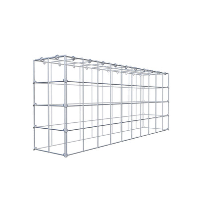 Type 3 oplegkorf 100 cm x 40 cm x 20 cm (L x H x D), maaswijdte 10 cm x 10 cm, C-ring