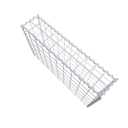 Gabião Tipo 3 100 cm x 60 cm x 20 cm (C x A x P), malhagem 10 cm x 10 cm, espiral