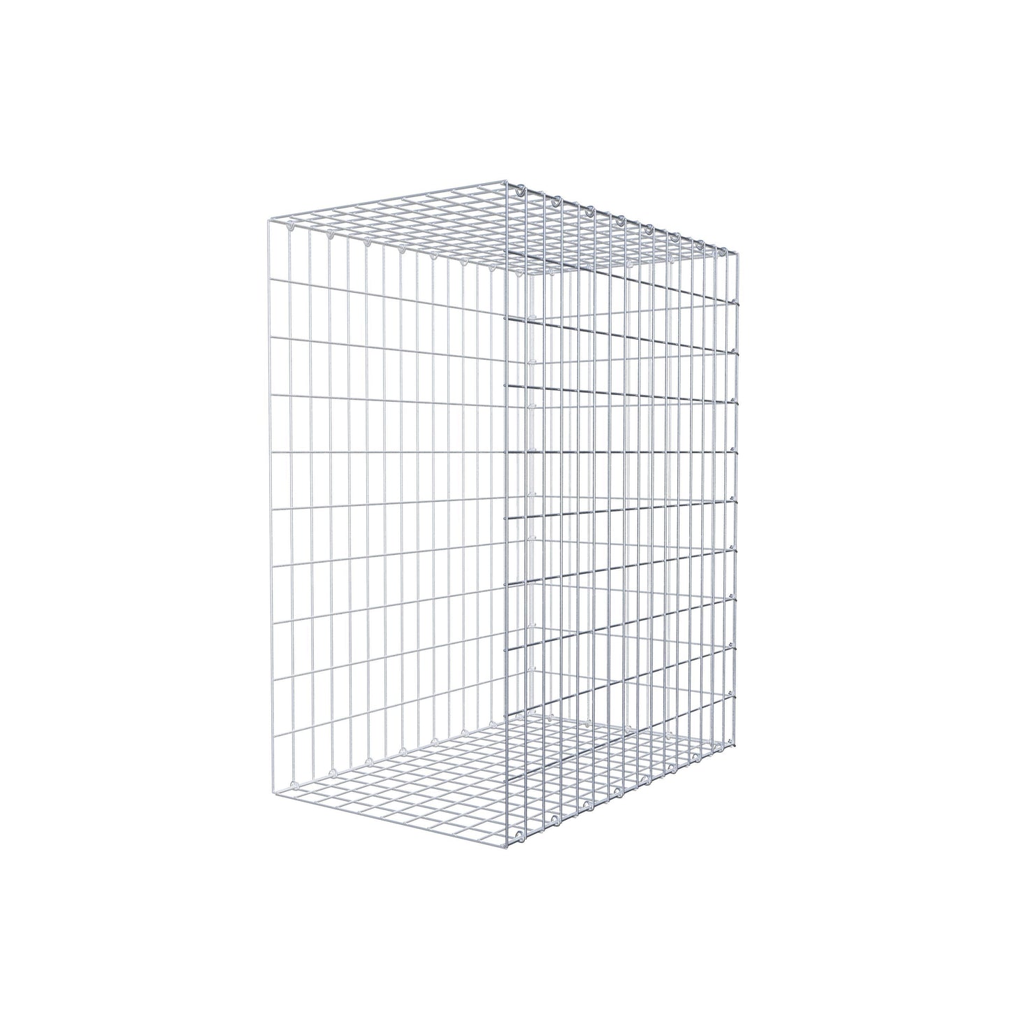 Gabião tipo 2 100 cm x 80 cm x 50 cm, malhagem 5 cm x 10 cm, anel C