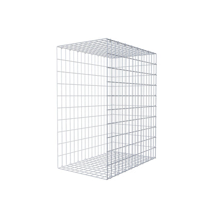 Gabião tipo 2 100 cm x 80 cm x 50 cm, malhagem 5 cm x 10 cm, anel C