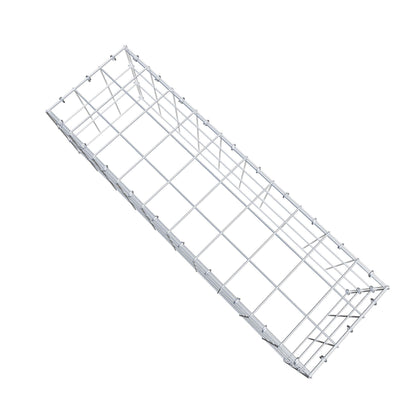 Gabião Tipo 3 100 cm x 30 cm x 30 cm (C x A x P), malhagem 10 cm x 10 cm, anel C