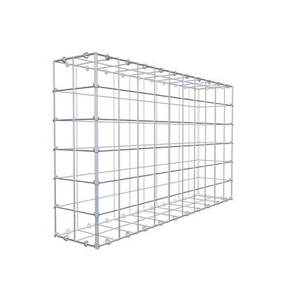 Gabião 100 cm x 60 cm x 20 cm (C x A x P), malhagem 10 cm x 10 cm, anel C