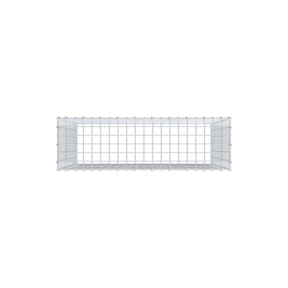 Gabião Tipo 3 100 cm x 90 cm x 30 cm (C x A x P), malhagem 5 cm x 5 cm, anel C