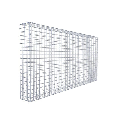 Gabbione 200 cm x 100 cm x 20 cm (L x H x P), maglia 5 cm x 5 cm, anello a C
