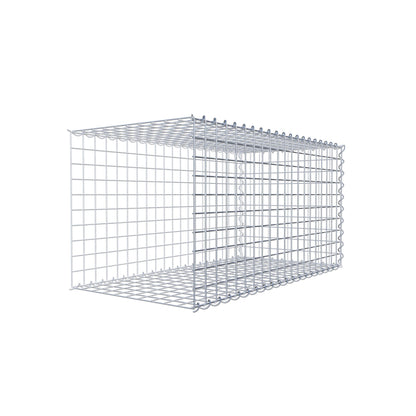 Opvokset gabion type 2 100 cm x 50 cm x 50 cm (L x H x D), maskestørrelse 5 cm x 5 cm, spiral
