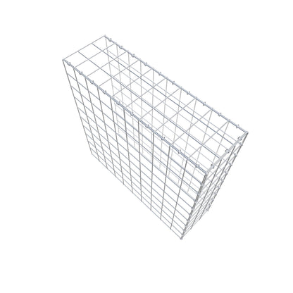 Gavión adicional tipo 4 100 cm x 100 cm x 30 cm (L x A x P), malla 10 cm x 10 cm, anillo en C
