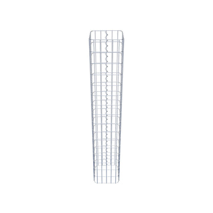 Gabionpelare vinkelrät 27 cm x 27 cm, 160 cm höjd, MW 5 cm x 10 cm