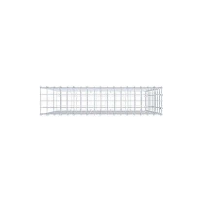 Pila adicional tipo 2 100 cm x 90 cm x 20 cm, malla 5 cm x 10 cm, anillo en C