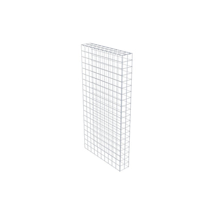 Fourche rapportée type 4 200 cm x 100 cm x 20 cm (L x H x P), mailles 10 cm x 10 cm, anneau en C