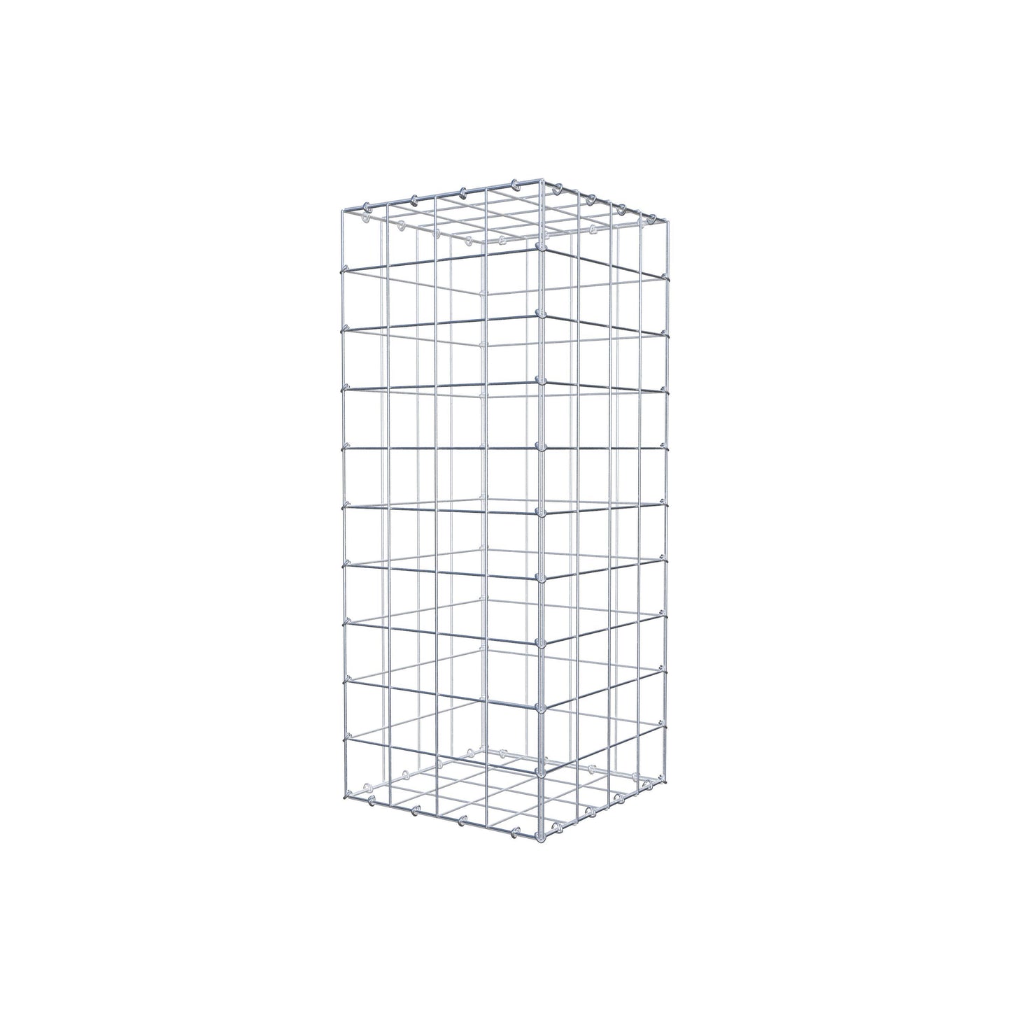 Schanskorf 100 cm x 40 cm x 40 cm (L x H x D), maaswijdte 10 cm x 10 cm, C-ring