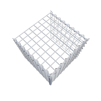 Anbaugabione Typ 4 40 cm x 40 cm x 40 cm (L x H x T), Maschenweite 5 cm x 5 cm, Spirale