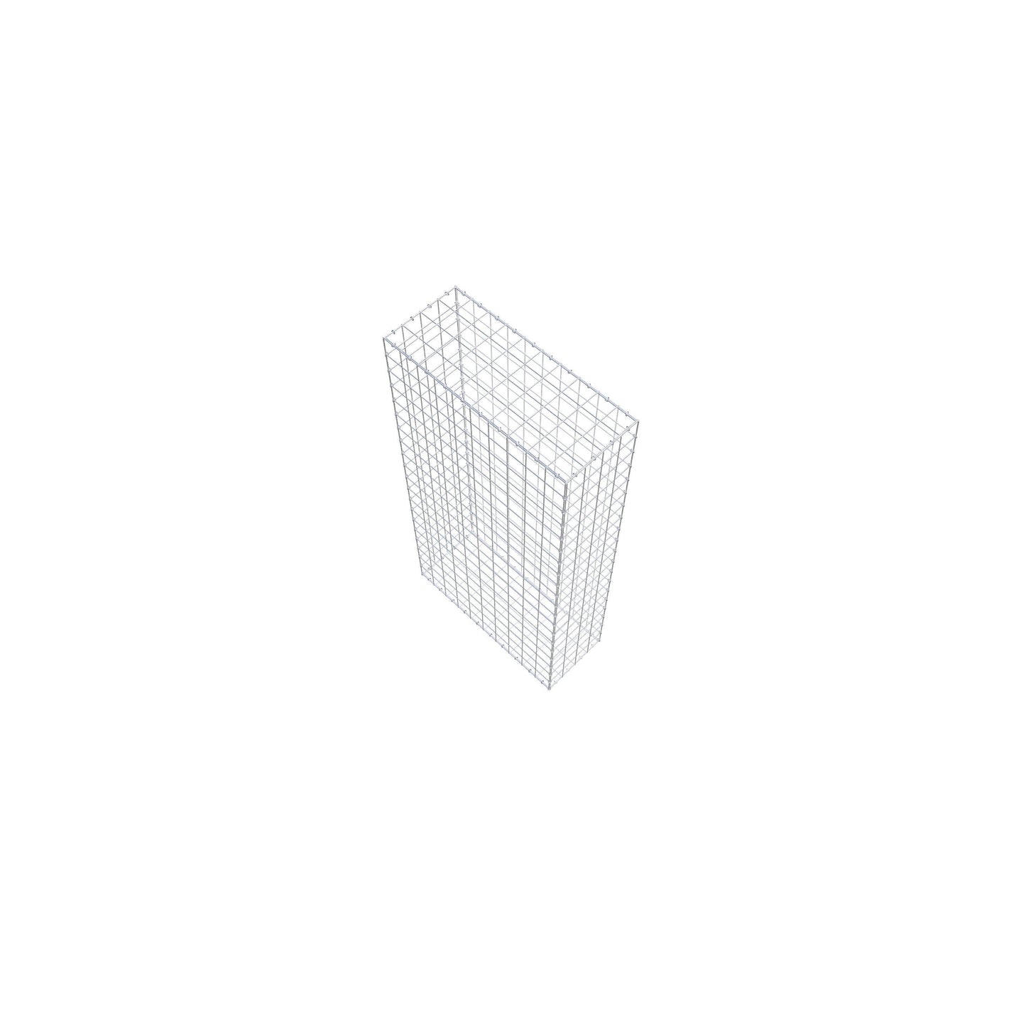 Gabion 200 cm x 100 cm x 40 cm (L x H x D), maskstorlek 10 cm x 10 cm, C-ring