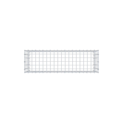 Type 3 oplegkorf 100 cm x 50 cm x 30 cm (L x H x D), maaswijdte 5 cm x 10 cm, C-ring