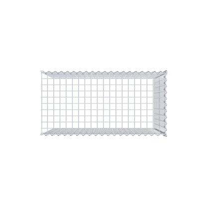 Gabion Type 4 – Acier galvanisé – 100 x 70 x 50 cm pour aménagement paysager
