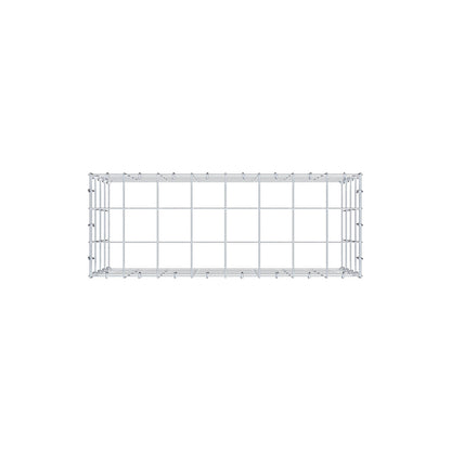 Add-on pool type 3 80 cm x 40 cm x 30 cm (L x H x D), maaswijdte 10 cm x 10 cm, C-ring