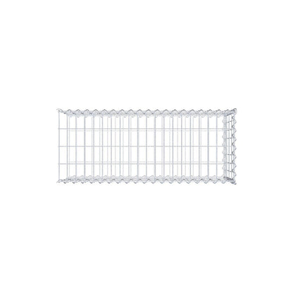 Extra gabion typ 2 100 cm x 40 cm x 40 cm (L x H x D), maskstorlek 5 cm x 10 cm, spiral