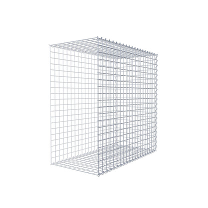 Gabbione aggiuntivo tipo 2 100 cm x 100 cm x 50 cm (L x A x P), dimensione maglia 5 cm x 5 cm, a spirale
