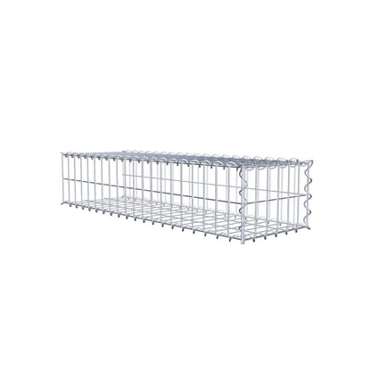Gavión complementario tipo 2 100 cm x 20 cm x 30 cm (L x A x P), malla 5 cm x 10 cm, espiral