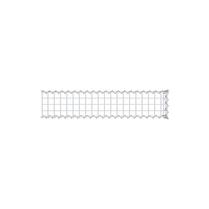 Gabbione aggiuntivo tipo 4 100 cm x 20 cm x 20 cm (L x H x P), dimensione maglia 5 cm x 10 cm, a spirale