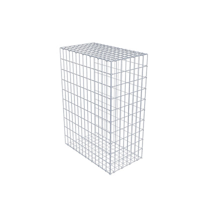 Gabião tipo 2 100 cm x 70 cm x 40 cm, malhagem 5 cm x 10 cm, anel C