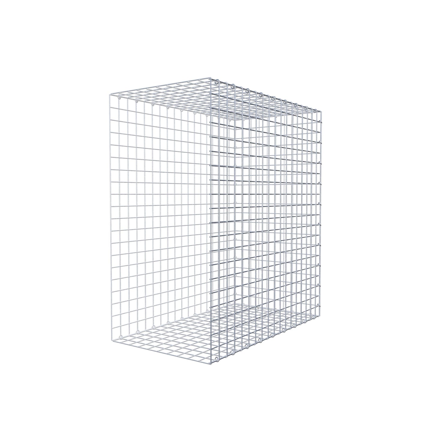 Gabião Tipo 2 100 cm x 90 cm x 50 cm (C x A x P), malhagem 5 cm x 5 cm, anel C