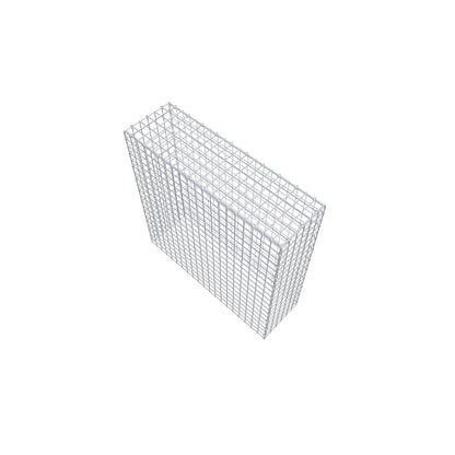 Extra gabion typ 3 100 cm x 100 cm x 30 cm (L x H x D), maskstorlek 5 cm x 5 cm, C-ring