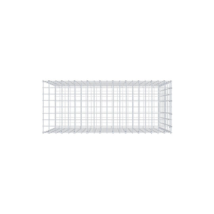 Gabião tipo 2 100 cm x 70 cm x 40 cm, malhagem 5 cm x 10 cm, anel C
