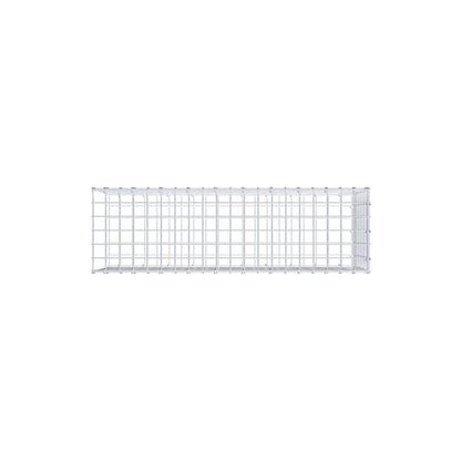 Anbaugabione Typ 2 100 cm x 40 cm x 30 cm (L x H x T), Maschenweite 5 cm x 5 cm, C-Ring