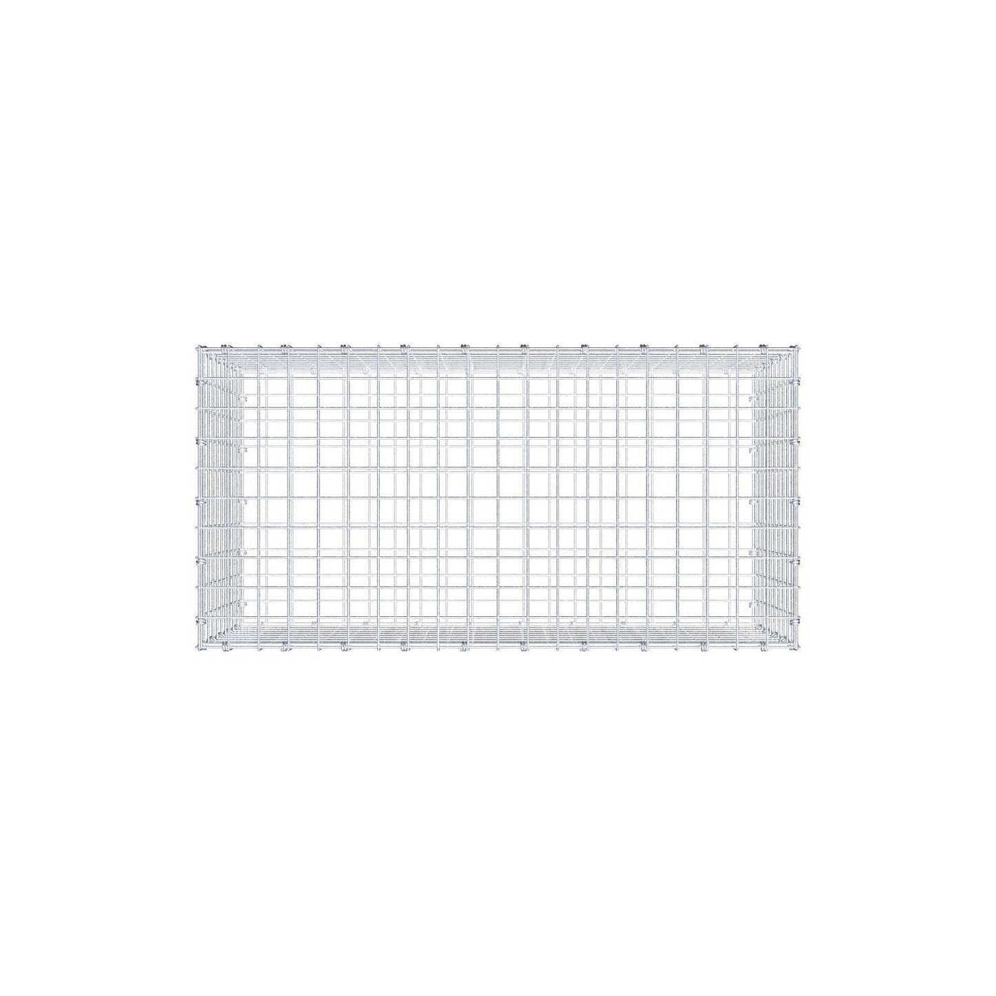 Schanskorf 100 cm x 50 cm x 50 cm (L x H x D), maaswijdte 5 x 5 cm, spiraalring