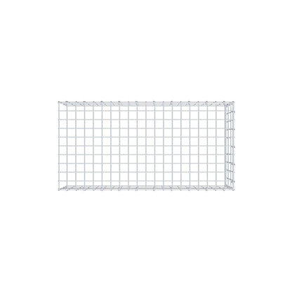 Gabião Tipo 4 100 cm x 30 cm x 50 cm (C x A x P), malhagem 5 cm x 10 cm, anel C