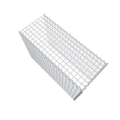 Anbaugabione Typ 4 100 cm x 70 cm x 40 cm (L x H x T), Maschenweite 5 cm x 5 cm, Spirale
