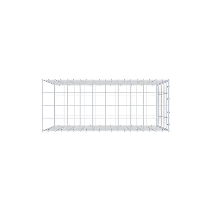 Gabbione aggiuntivo di tipo 2 100 cm x 70 cm x 40 cm (L x H x P), maglia 10 cm x 10 cm, anello a C