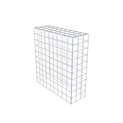 Gabião Tipo 3 100 cm x 90 cm x 30 cm (C x A x P), malhagem 10 cm x 10 cm, anel C