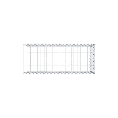 Extra gabion typ 2 100 cm x 40 cm x 40 cm (L x H x D), maskstorlek 10 cm x 10 cm, spiral
