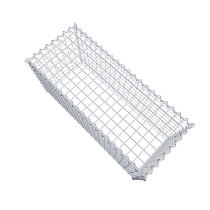 Gavión complementario tipo 3 100 cm x 50 cm x 40 cm (L x A x P), malla 5 cm x 5 cm, espiral