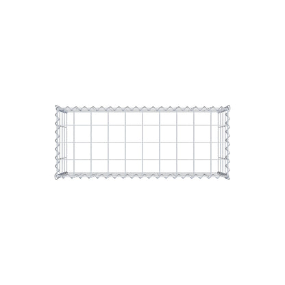 Opvokset gabion type 3 100 cm x 40 cm x 40 cm (L x H x D), maskestørrelse 10 cm x 10 cm, spiral