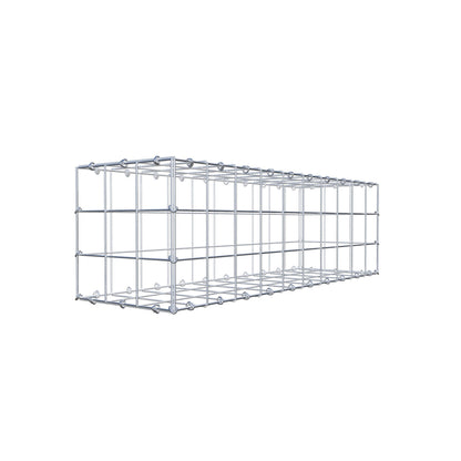 Gabion 100 cm x 30 cm x 30 cm (L x H x D), maskestørrelse 10 cm x 10 cm, C-ring