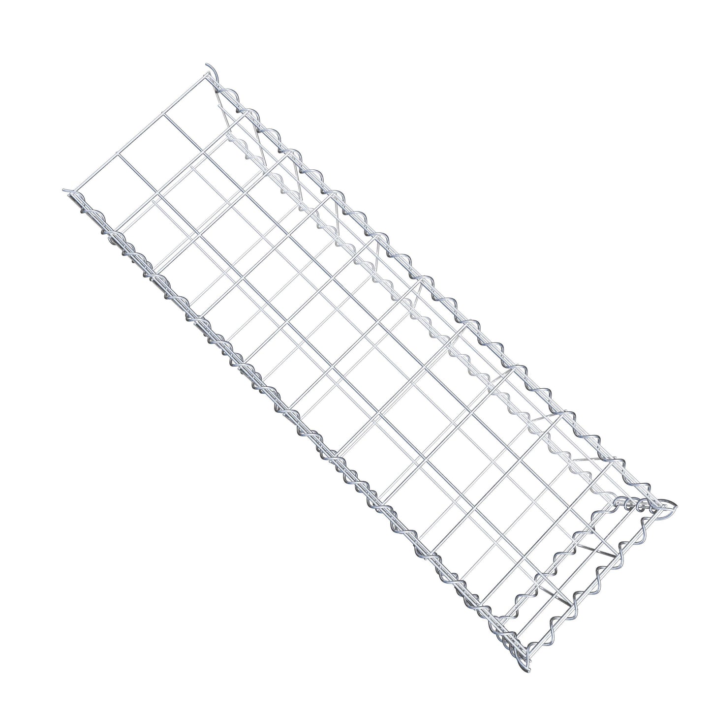 Gavión complementario tipo 2 100 cm x 20 cm x 30 cm (L x A x P), malla 10 cm x 10 cm, espiral