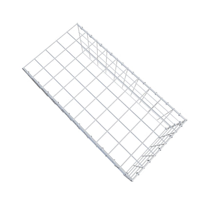 Anbaugabione Typ 4 100 cm x 40 cm x 50 cm (L x H x T), Maschenweite 10 cm x 10 cm, C-Ring