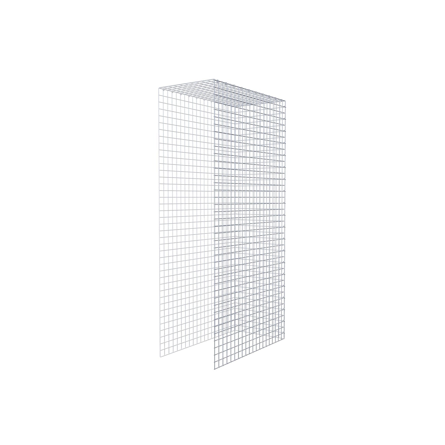 Gabião Tipo 4 200 cm x 100 cm x 50 cm (C x A x P), malhagem 5 cm x 5 cm, anel C