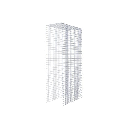 Gabião Tipo 4 200 cm x 100 cm x 50 cm (C x A x P), malhagem 5 cm x 5 cm, anel C