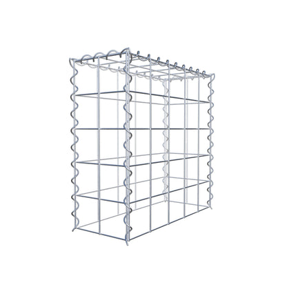 Extra gabion typ 3 50 cm x 50 cm x 20 cm (L x H x D), maskstorlek 10 cm x 10 cm, spiral