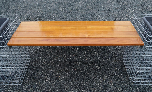 Lång bänkdyna TEAK 115 cm