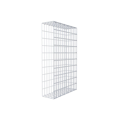 Gabião Tipo 2 100 cm x 60 cm x 20 cm, malhagem 5 cm x 10 cm, anel C
