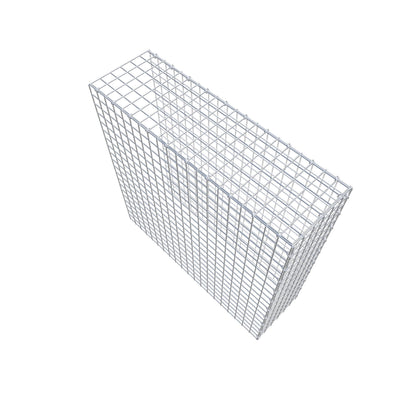 Extra gabion typ 4 100 cm x 100 cm x 30 cm (L x H x D), maskstorlek 5 cm x 5 cm, C-ring