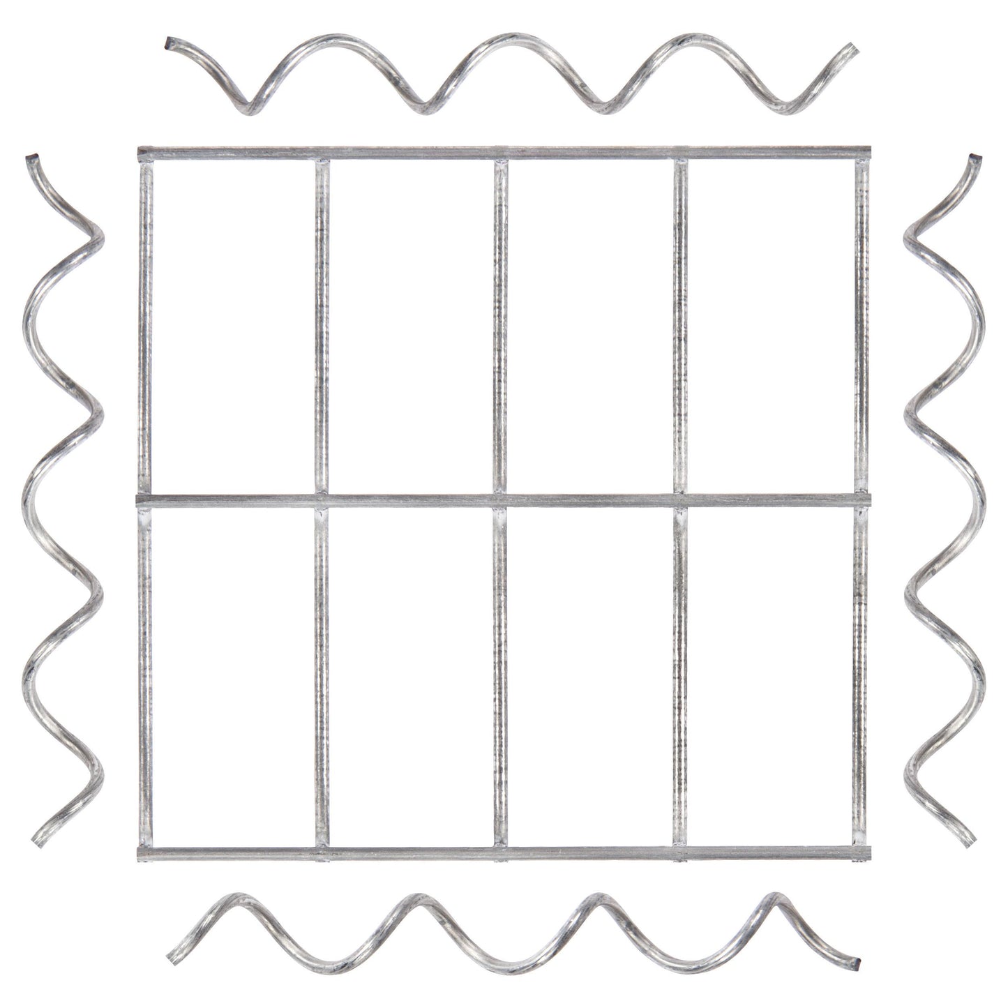 Låg til søjle MW 5 x 10 cm inkl. 4 monteringsspiraler