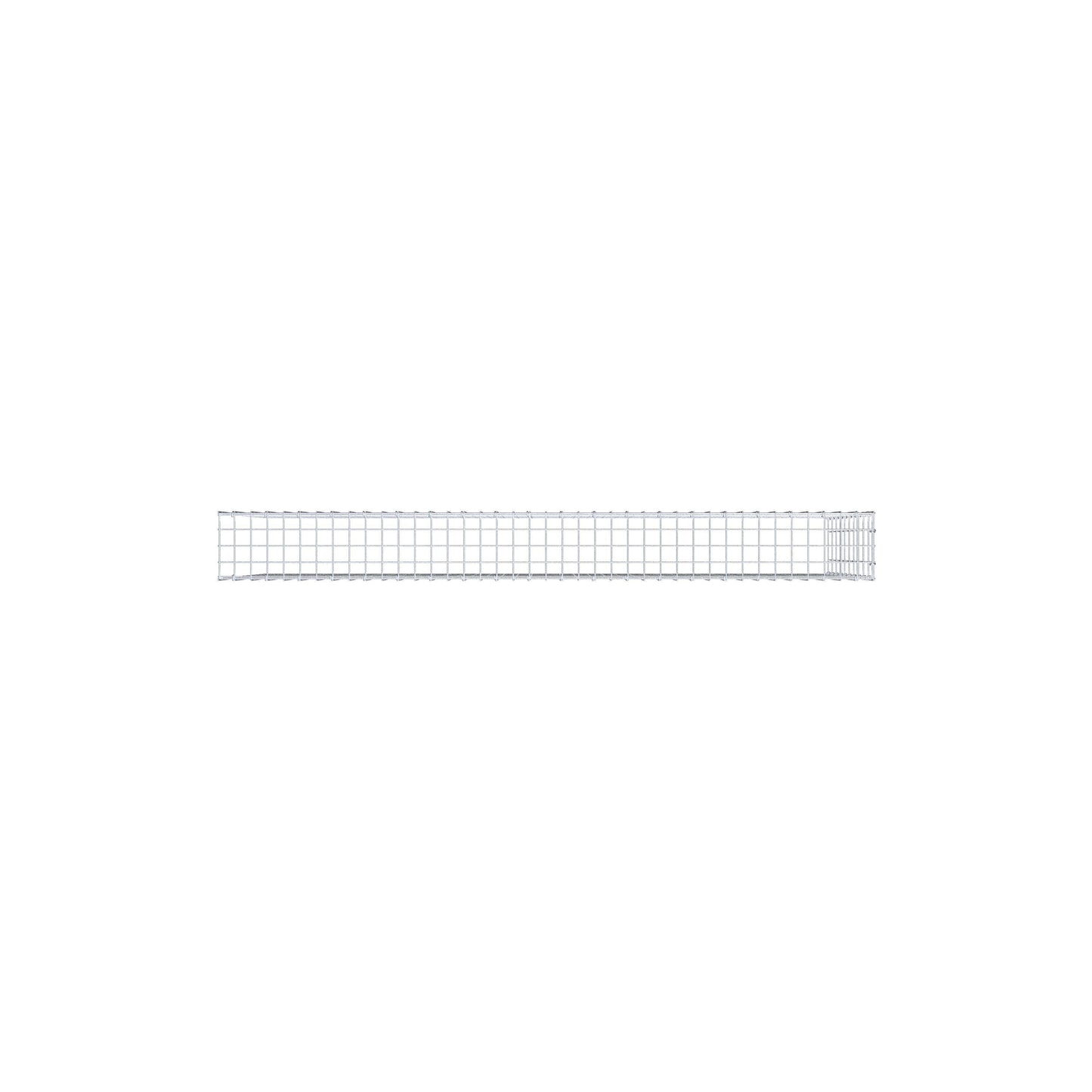 Anbaugabione Typ 4 200 cm x 100 cm x 20 cm (L x H x T), Maschenweite 5 cm x 10 cm, C-Ring