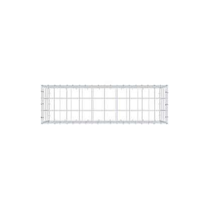 Gabion 100 cm x 40 cm x 30 cm (L x H x D), maskestørrelse 10 cm x 10 cm, C-ring